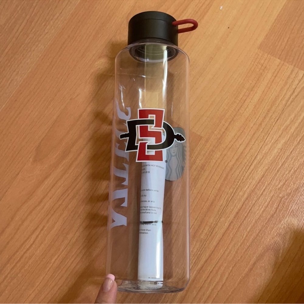 NWT STARBUCKS SAN DIEGO STATE UNIVERSITY (SDSU) WATER BOTTLE